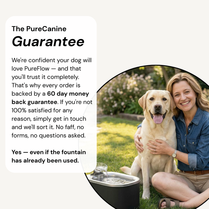 PureFlow Pro | Everything in the PureFlow, plus remote control: scheduling, water level alerts, cleaning reminders.